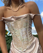 Load image into Gallery viewer, The Angelina Corset Bustier Top