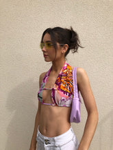 Load image into Gallery viewer, Y2k Floral Printed Bikini Style Halter
