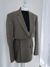 Load image into Gallery viewer, Tweed Vintage Re-Worked Suit Jacket and Skirt