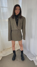 Load and play video in Gallery viewer, Tweed Vintage Re-Worked Suit Jacket and Skirt
